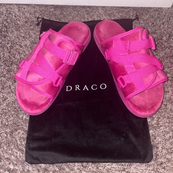 DRACO ORIGINAL SLIDE PINK - 11-12 Draco Slides Pink Kanye Edition size 11.5-13.5 BRAND NEW  main image 4